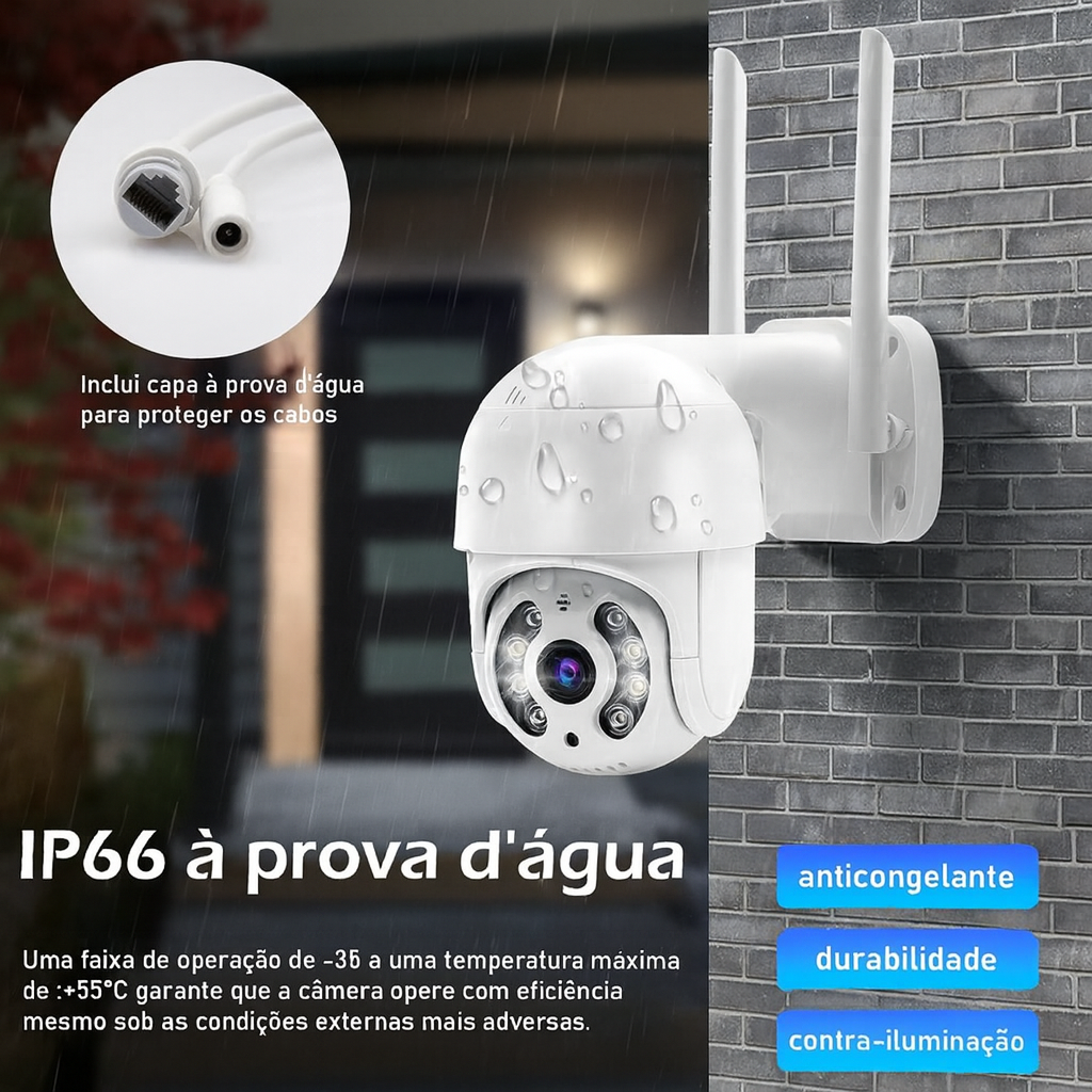 Câmera IP sem fio 1080p