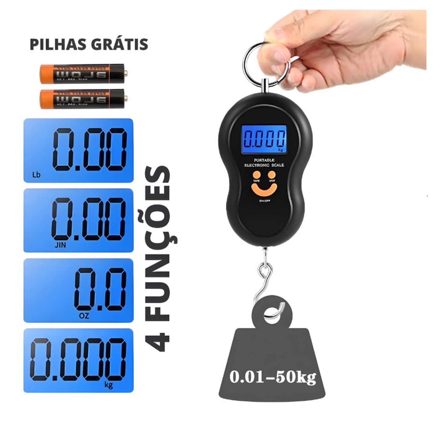 BALANÇA PORTATIL DE MÃO