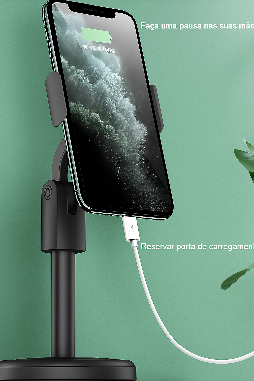 SUPORTE CELULAR COM BASE